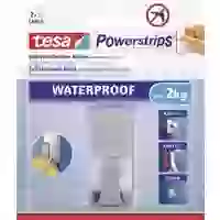 TESA POWERSTRIPS® Waterproof Haken Metall Inhalt: 1St. TESA POWERSTRIPS® Waterproof Haken Metall Inhalt: 1St.