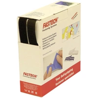 FASTECH® B20-SKL999910 Klettband zum Aufkleben Hotmelt Haft- und Flauschteil (L x B) 10000mm x 20mm Schwarz 10m FASTECH® B20-SKL999910 Klettband zum Aufkleben Hotmelt Haft- und Flauschteil (L x B) 10000mm x 20mm Schwarz 10m