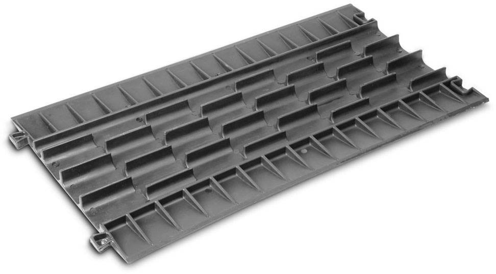 Adam Hall DEFENDER by Kabelbrücke 85100 Thermoplastisches Polyurethan (TPU) Schwarz Anzahl Kanäle: 7 810mm Inhalt: 1St.