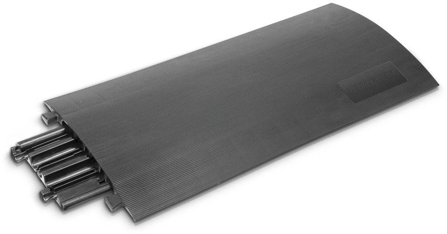 Adam Hall DEFENDER by Kabelbrücken-Unterteil 85103 Thermoplastisches Polyurethan (TPU) Schwarz Anzahl Kanäle: 5 804mm Inhalt: 1St.