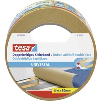 TESA UNIVERSAL 56172-00003-11 Doppelseitiges Klebeband Weiß (L x B) 25m x 50mm 1St. TESA UNIVERSAL 56172-00003-11 Doppelseitiges Klebeband Weiß (L x B) 25m x 50mm 1St.