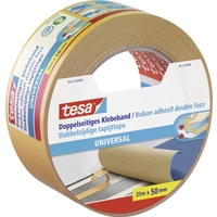 TESA UNIVERSAL 56172-00003-11 Doppelseitiges Klebeband Weiß (L x B) 25m x 50mm 1St. TESA UNIVERSAL 56172-00003-11 Doppelseitiges Klebeband Weiß (L x B) 25m x 50mm 1St.