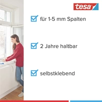 TESA UNIVERSAL 05428-00100-00 Dichtband tesamoll® Weiß (L x B) 6m x 9mm 1St. TESA UNIVERSAL 05428-00100-00 Dichtband tesamoll® Weiß (L x B) 6m x 9mm 1St.