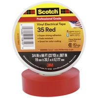 Scotch Scotch™ 35 SCOTCH35-19X20RD Isolierband Scotch® 35 Rot (L x B) 20 m x 19 mm 1 St. Scotch Scotch™ 35 SCOTCH35-19X20RD Isolierband Scotch® 35 Rot (L x B) 20 m x 19 mm 1 St.