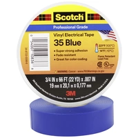 Scotch Scotch™ 35 SCOTCH35-19X20BL Isolierband Scotch® 35 Blau (L x B) 20m x 19mm 1St. Scotch Scotch™ 35 SCOTCH35-19X20BL Isolierband Scotch® 35 Blau (L x B) 20m x 19mm 1St.