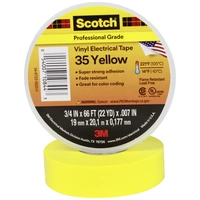 Scotch Scotch™ 35 SCOTCH35-19X20YE Isolierband Scotch® 35 Gelb (L x B) 20m x 19mm 1St. Scotch Scotch™ 35 SCOTCH35-19X20YE Isolierband Scotch® 35 Gelb (L x B) 20m x 19mm 1St.