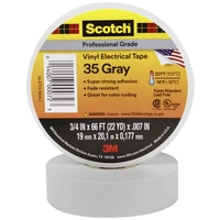 Scotch Scotch™ 35 SCOTCH35-19X20GR Isolierband Scotch® 35 Grau (L x B) 20m x 19mm 1St. Scotch Scotch™ 35 SCOTCH35-19X20GR Isolierband Scotch® 35 Grau (L x B) 20m x 19mm 1St.