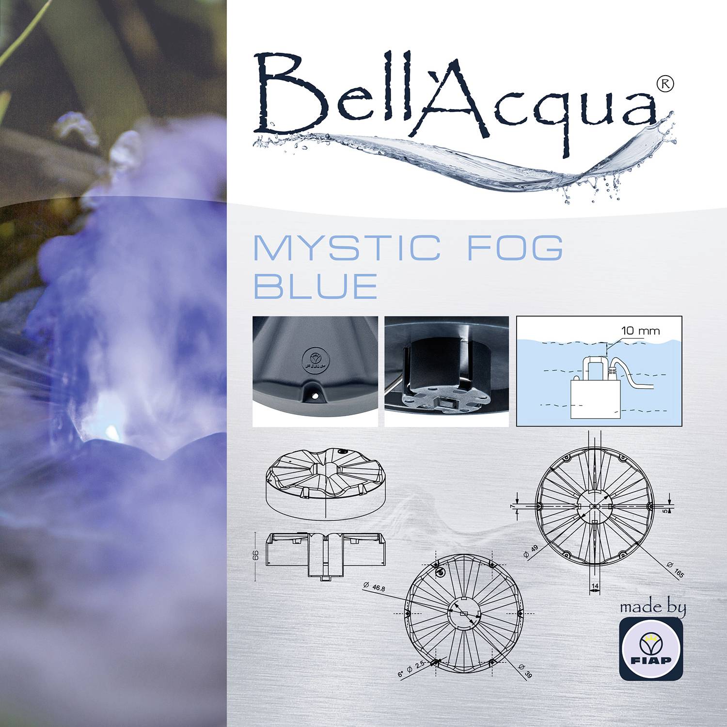 FIAP 3010-1 Bell´Acqua® MYSTIC FOG Teichnebler
