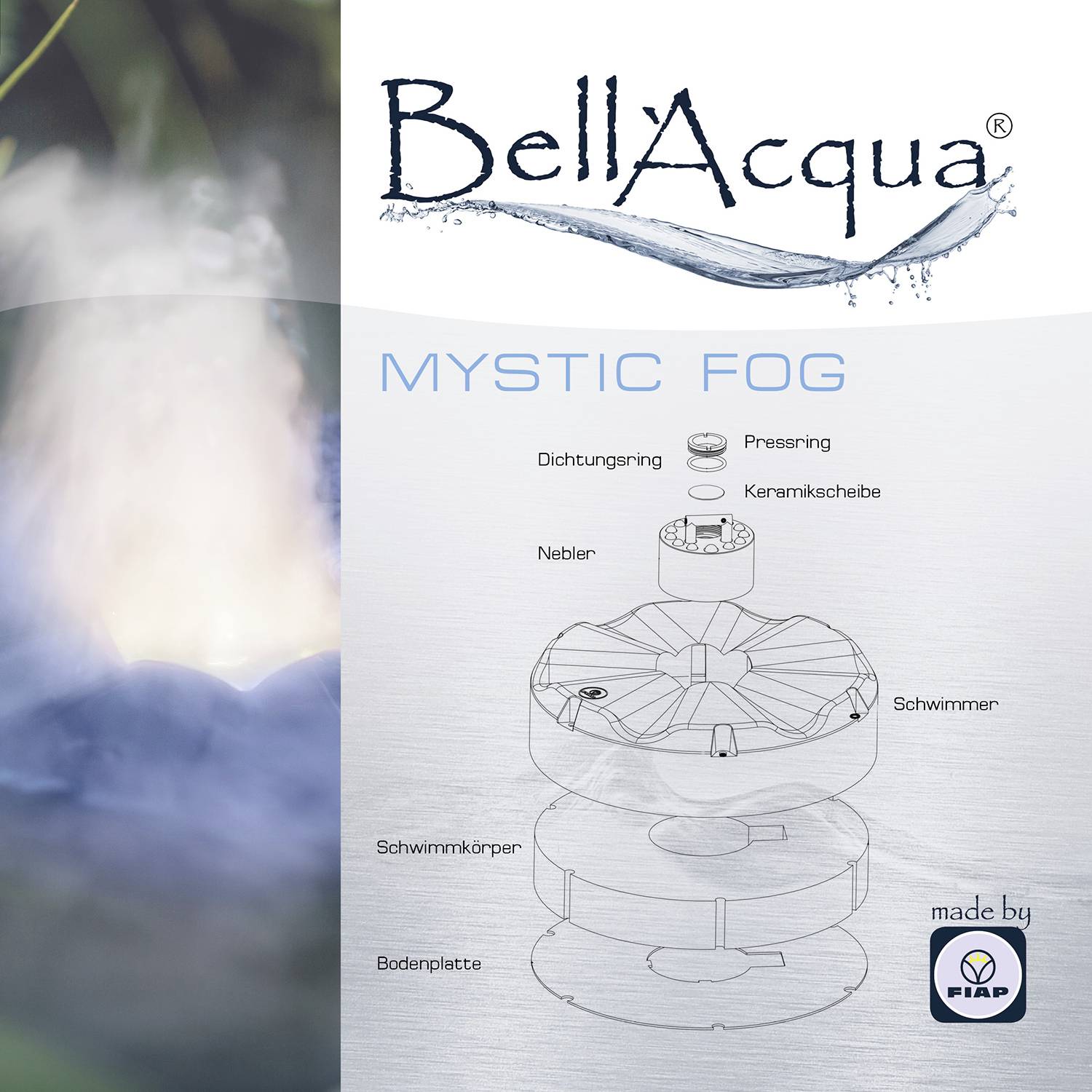 FIAP 3010-1 Bell´Acqua® MYSTIC FOG Teichnebler