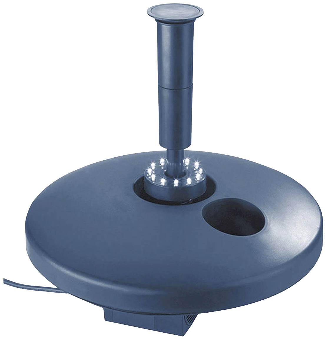 FIAP 3014 Schwimmendes Wasserspiel mit Nebler, mit Beleuchtung 2500 l/h