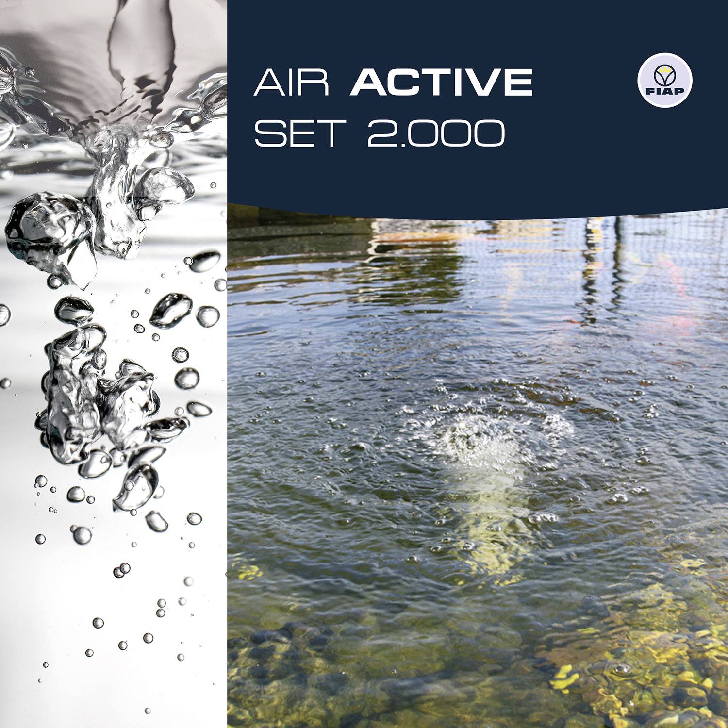 FIAP 2951 Air Active Set 2000 Teichbelüfter 25 l/h