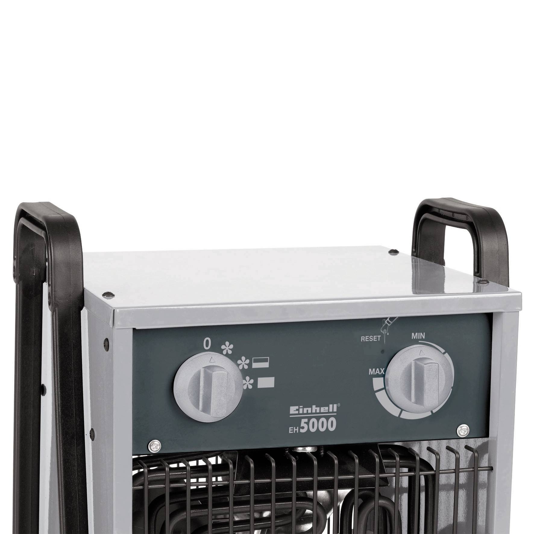 Einhell 2338266 EH 5000 Bauheizer 2500 W, 5000W Grau, Schwarz