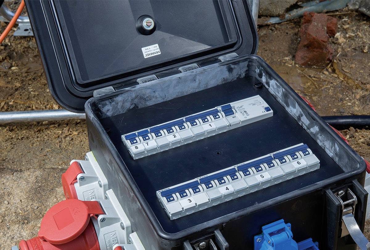 AS Schwabe CEE Stromverteiler M6 60561 400 V 63 A