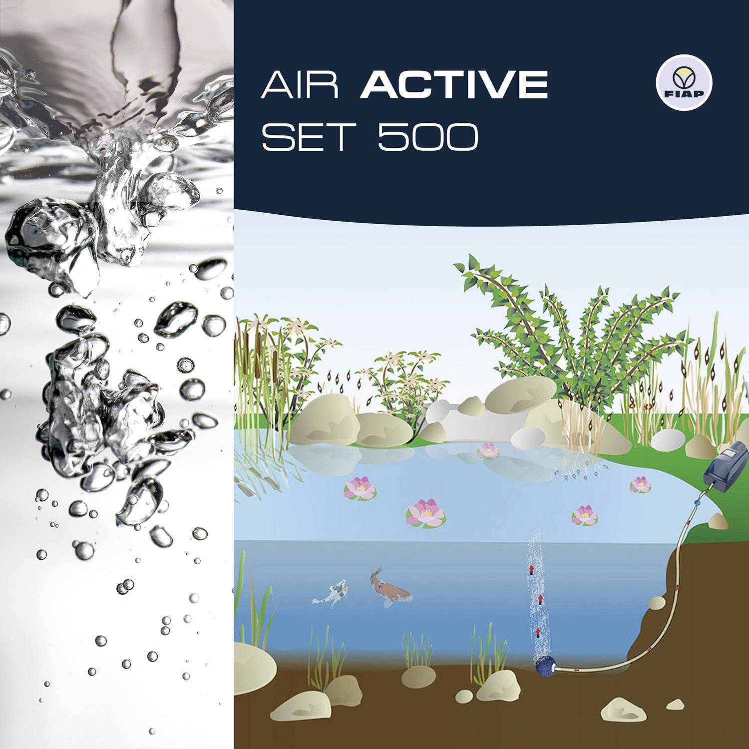 FIAP 2949 Air Active Set 500 Teichbelüfter 1.8 l/h