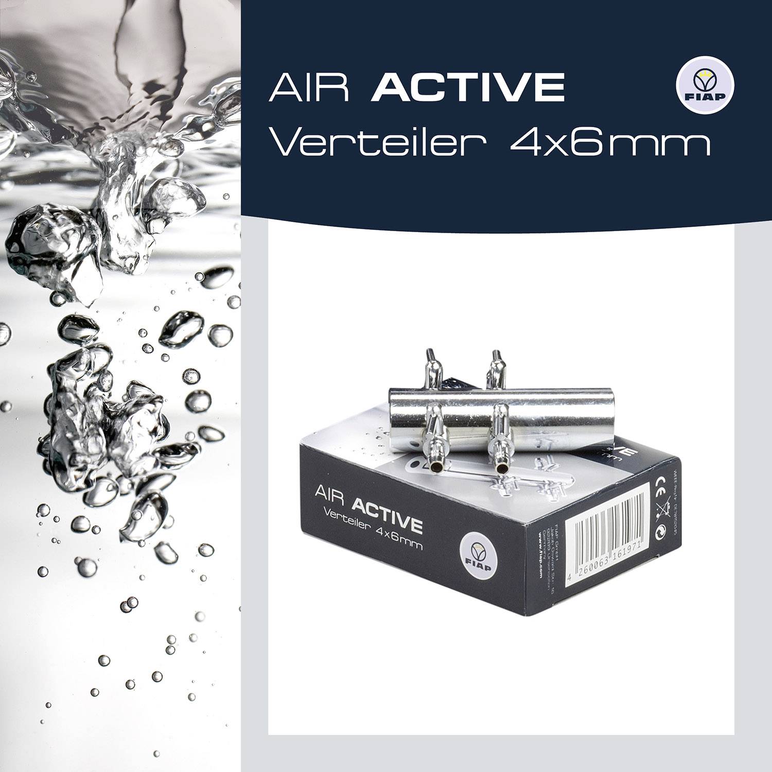 FIAP 2956 Air Active 4 x 6mm Luftverteiler