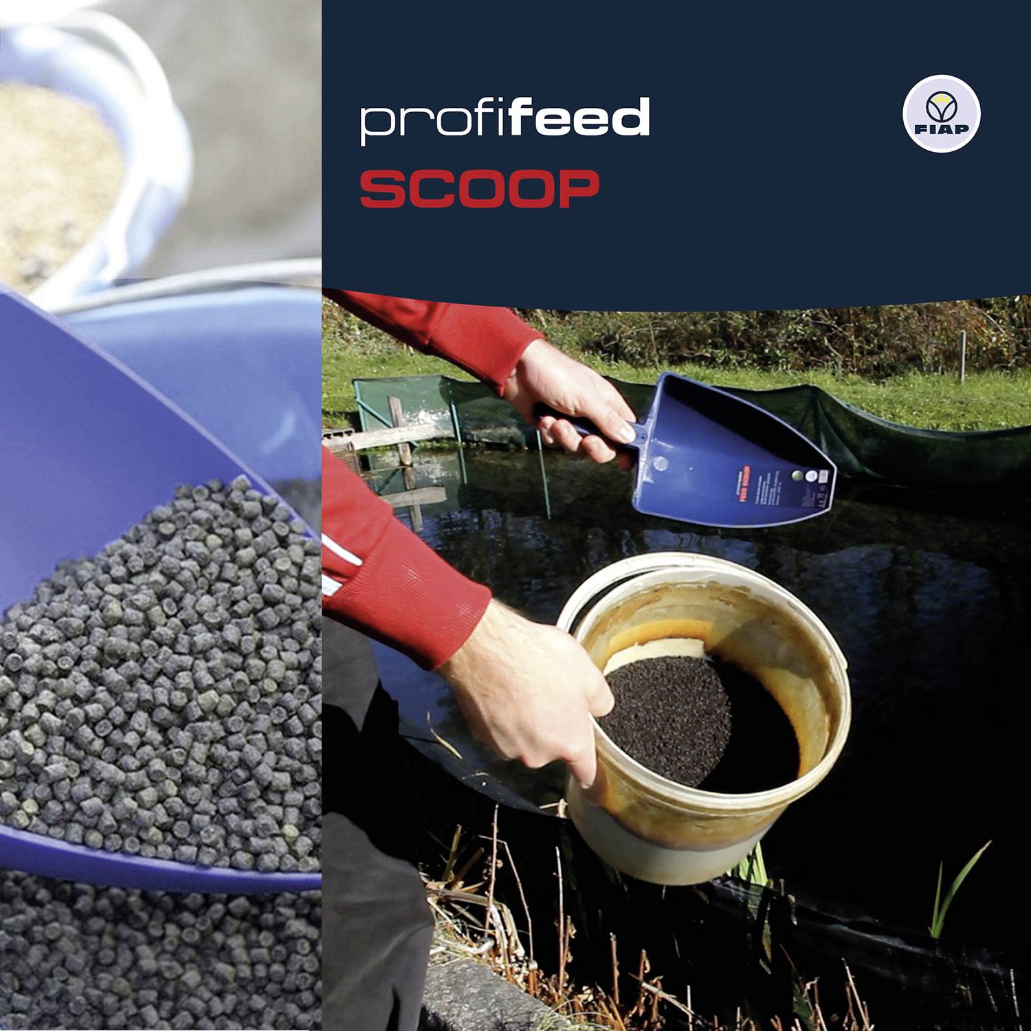 FIAP 1596 profifeed SCOOP 1.000 Teichbau-Schaufel 1St.