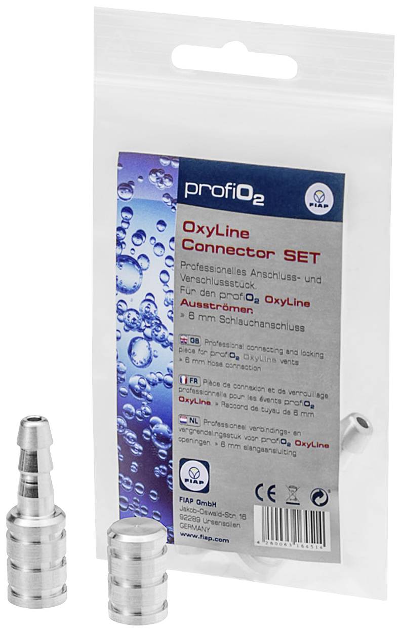 FIAP 1884 profiO₂ OxyLine Connector SET Verbinder für Luftschlauch