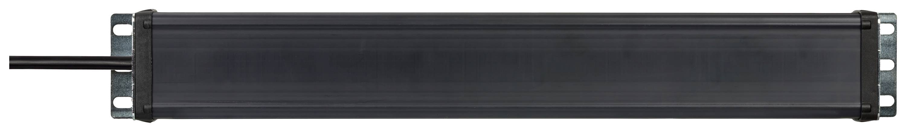 Brennenstuhl 1156057018 Steckdosenleiste 19 Zoll 8fach Grau, Schwarz Schutzkontakt 1 St.