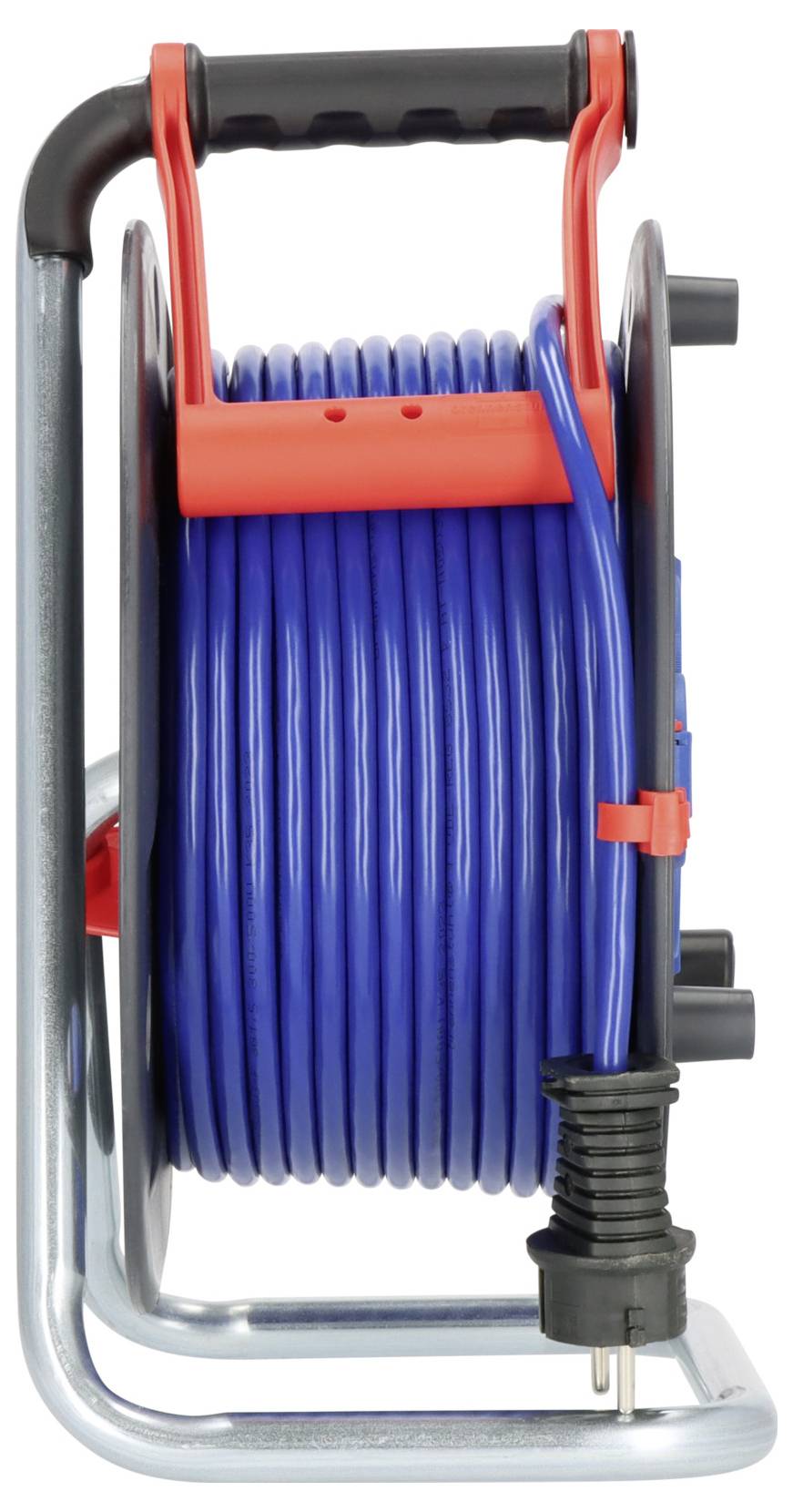 Brennenstuhl 1209830 Kabeltrommel 50.00m Blau Schutzkontakt-Stecker
