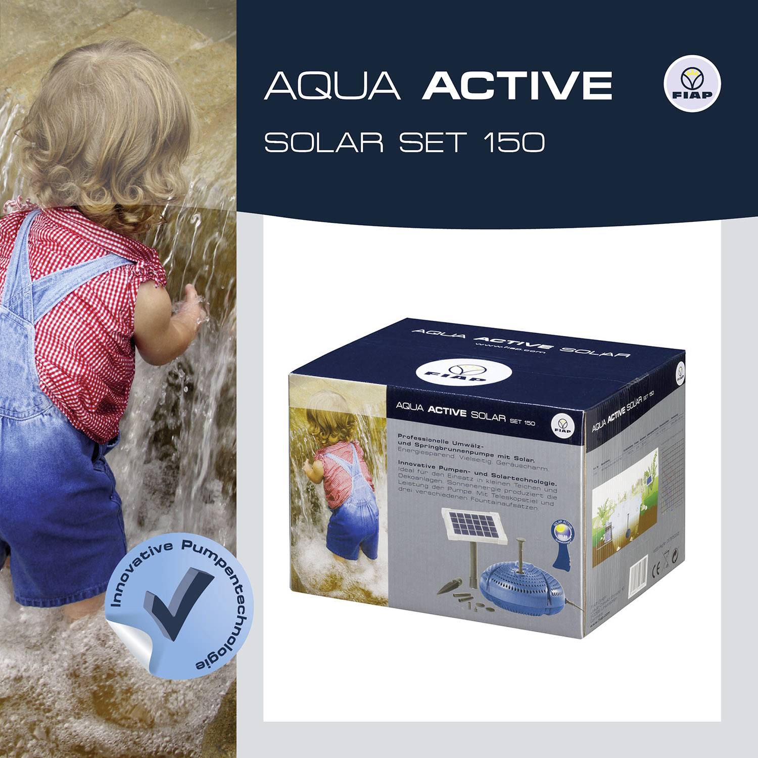 FIAP 2760 Aqua Active Solar Set 150 Solar-Pumpenset