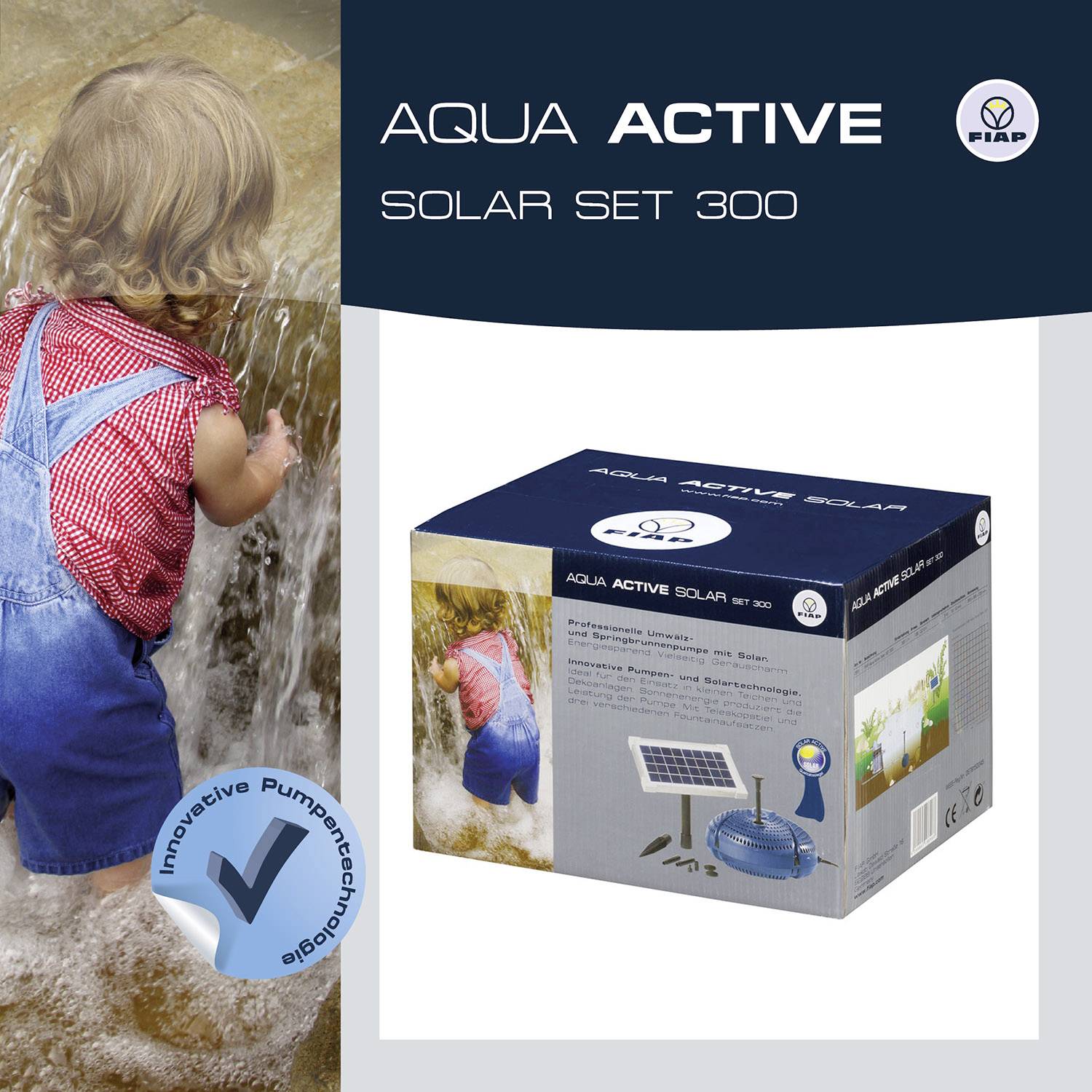 FIAP 2761 Aqua Active Solar SET 300 Solar-Pumpenset