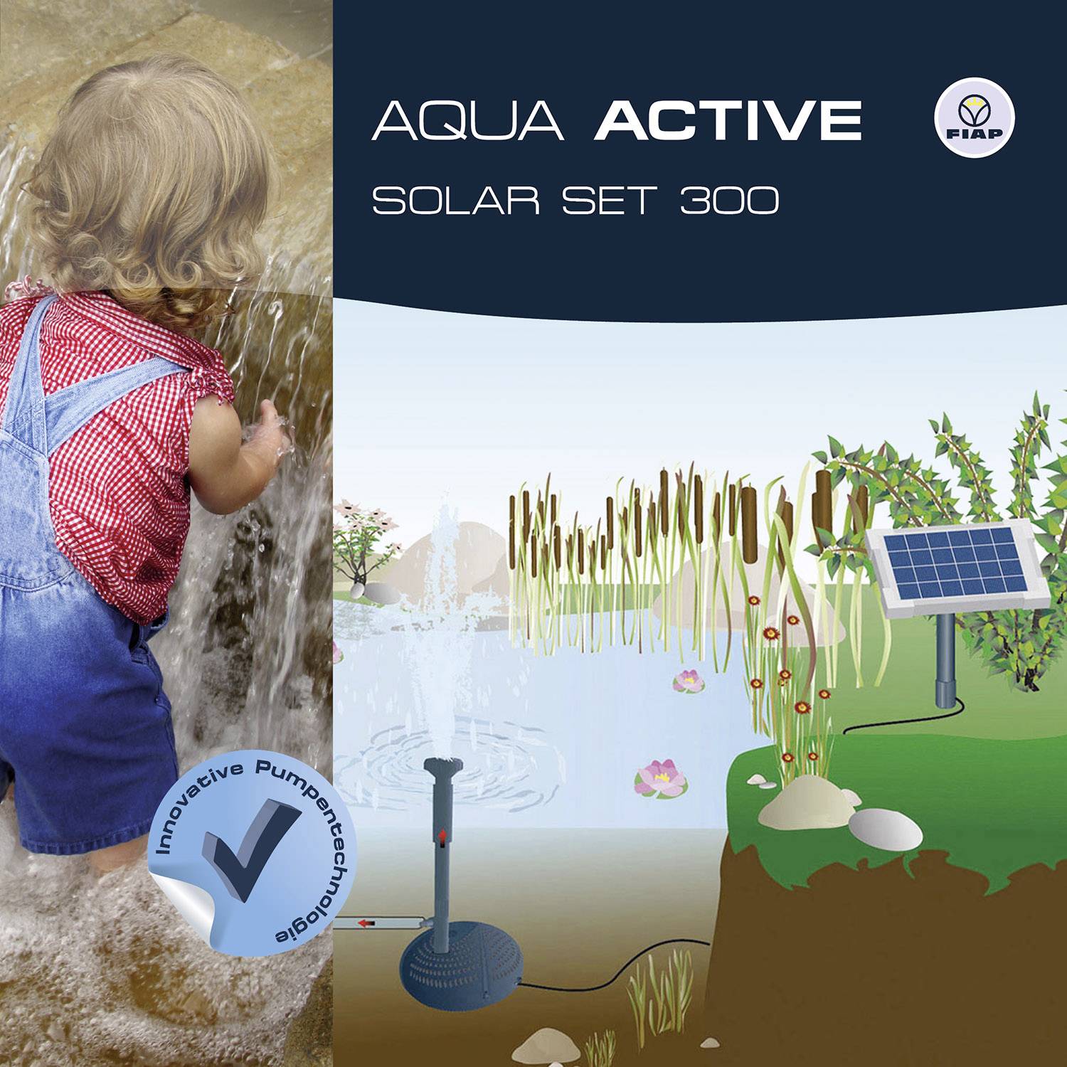 FIAP 2761 Aqua Active Solar SET 300 Solar-Pumpenset