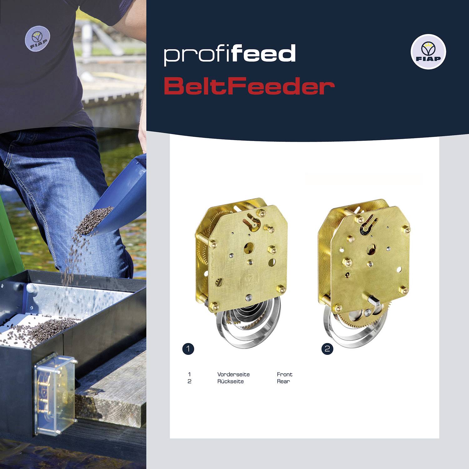 FIAP 1508 Uhrwerkfütterer Ersatz-Uhrwerk 12h