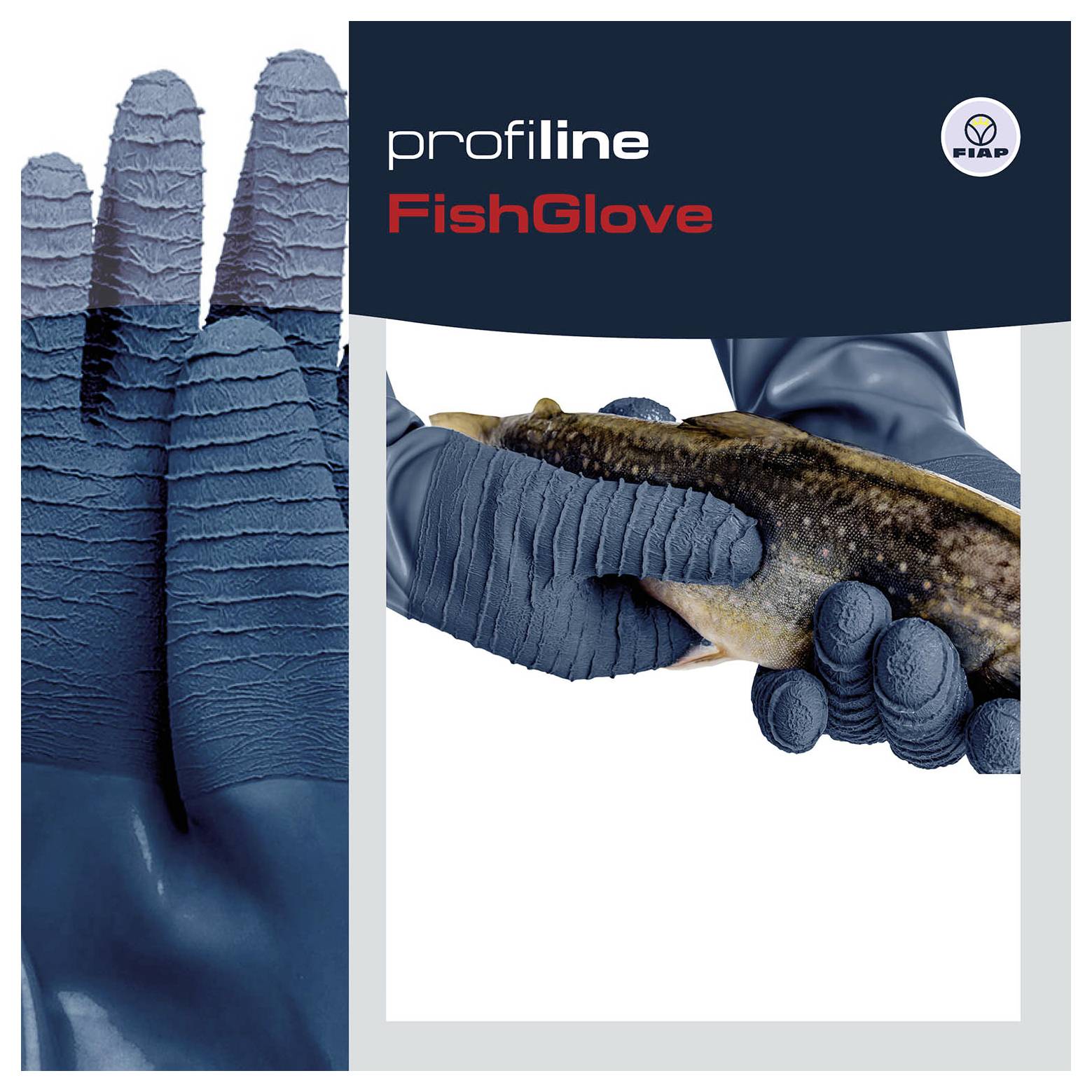 FIAP 1702 Naturlatex Fischhandschuh Größe (Handschuhe): 10 1St.