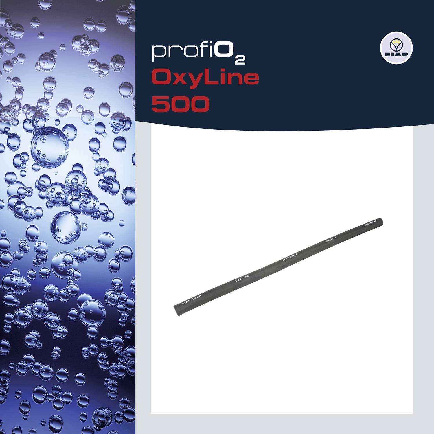 FIAP 1880 profiO₂ OxyLine 500 Sauerstoffausströmerschlauch