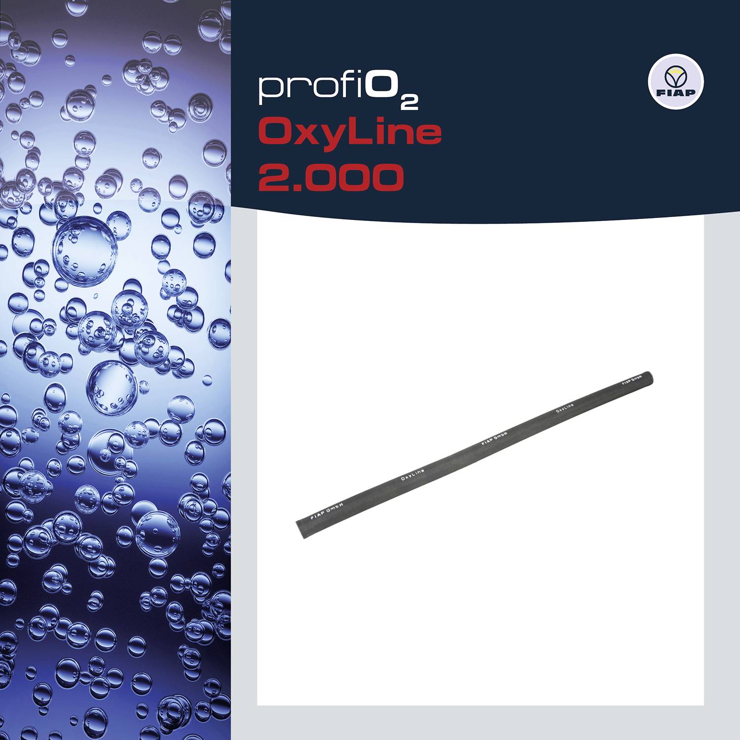 FIAP 1883 profiO₂ OxyLine 2.000 Sauerstoffausströmerschlauch