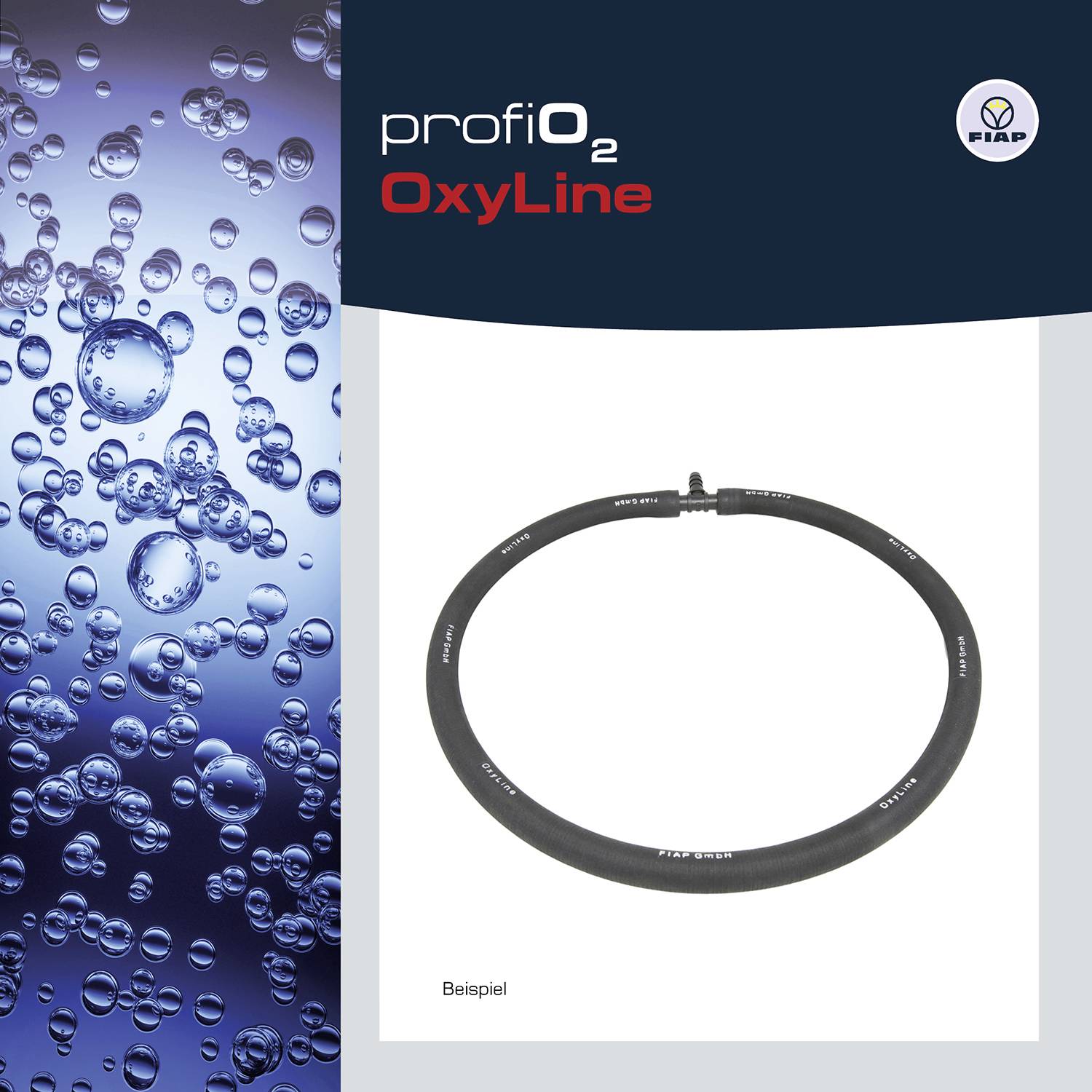 FIAP 1883 profiO₂ OxyLine 2.000 Sauerstoffausströmerschlauch