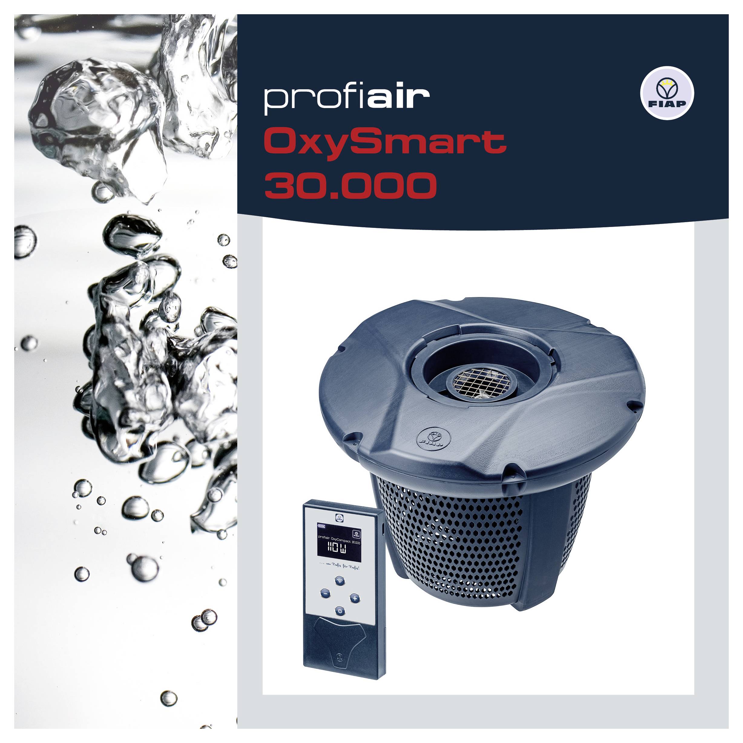 Produktwerbung für „profi air OxySmart 30.000