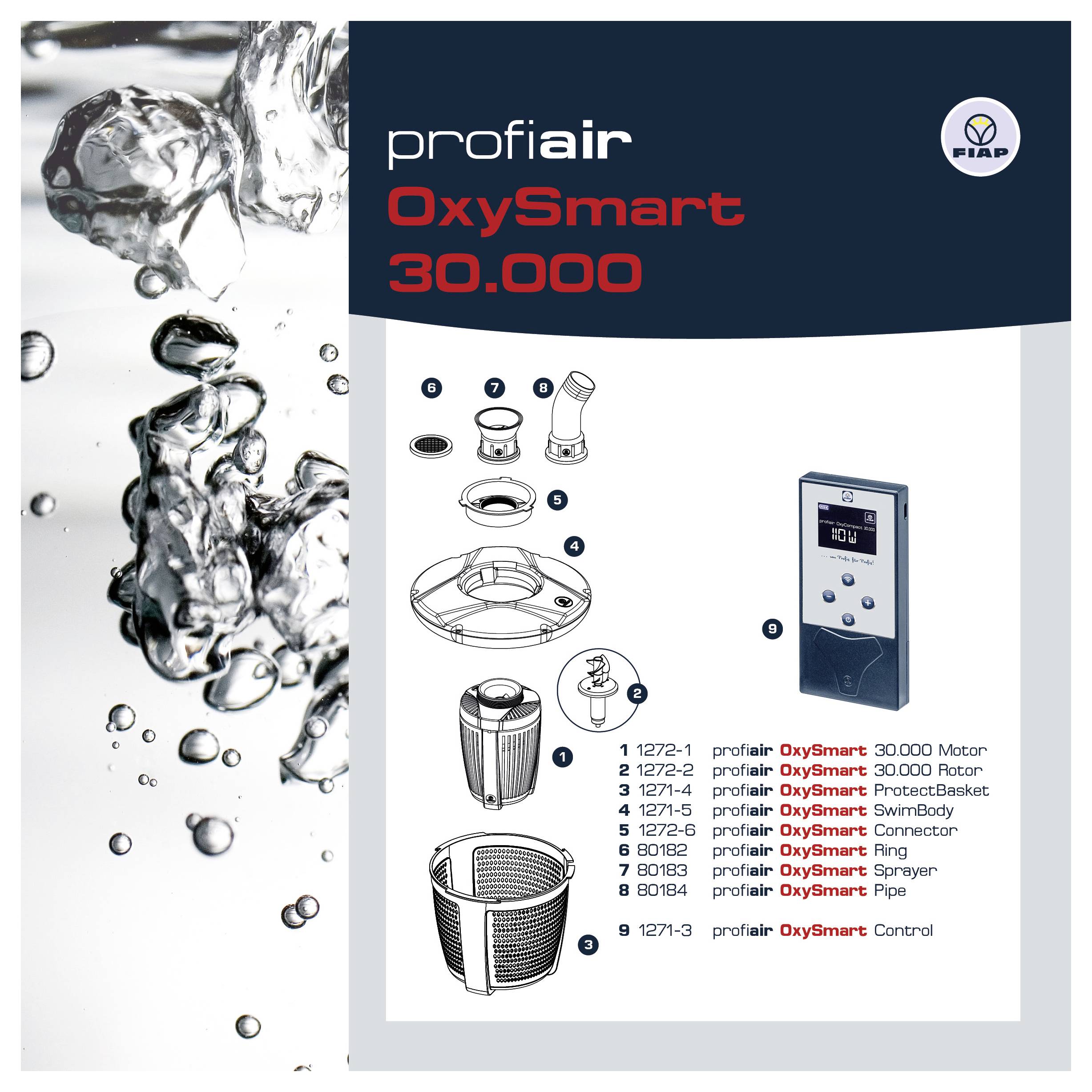 Produktflyer für „profair OxySmart 30.000