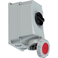 PCE 75352-6 CEE Wandsteckdose 63 A 5polig 400 V 1 St. PCE 75352-6 CEE Wandsteckdose 63 A 5polig 400 V 1 St.