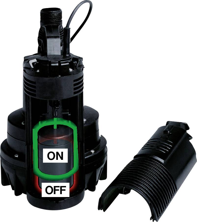 T.I.P. - Technische Industrie Produkte Integra 8000 30166 Flachsaugende Tauchpumpe 8000 l/h 7 m