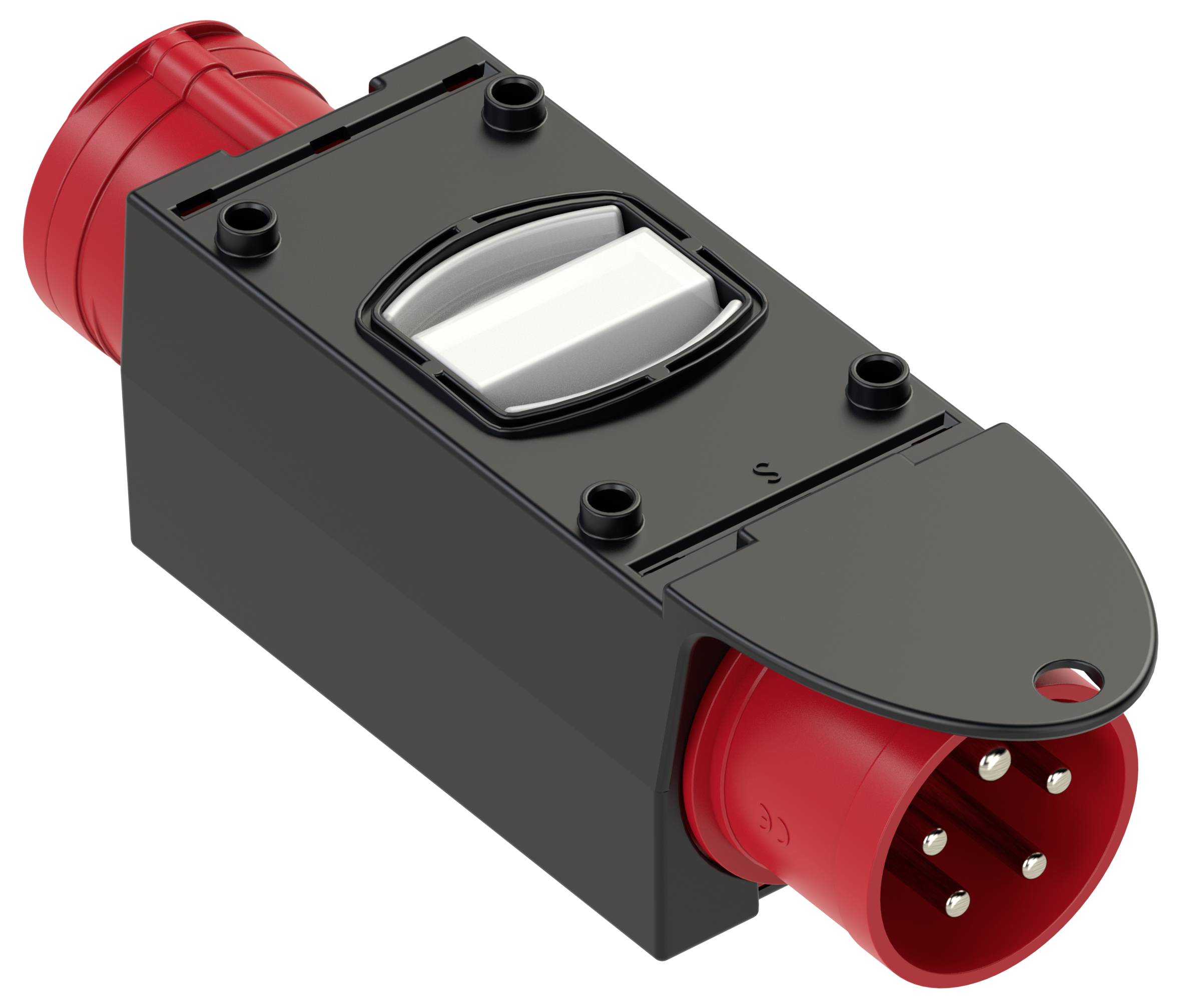 PCE 9436422 CEE Adapter 32 A, 16A 5polig 400V 1St.