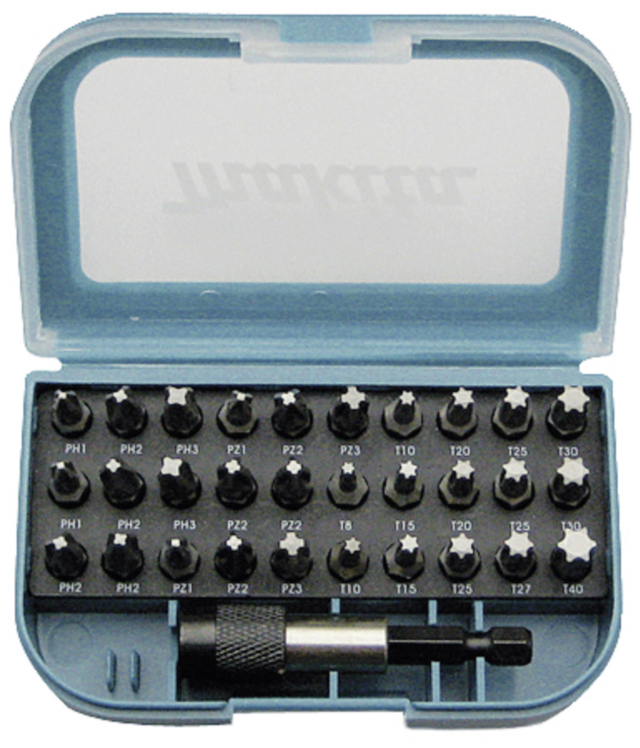 Makita P-73374 Bit-Set 31teilig Kreuzschlitz Pozidriv, Kreuzschlitz Phillips, Innen-Sechsrund (TX)