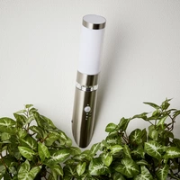 Brilliant Bole G46798/82 Außenwandleuchte mit Bewegungsmelder Halogen E27 60W Edelstahl Brilliant Bole G46798/82 Außenwandleuchte mit Bewegungsmelder Halogen E27 60W Edelstahl