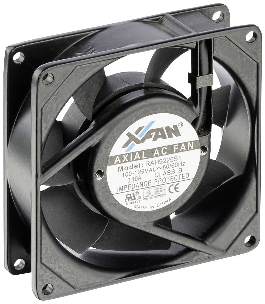 X-Fan RAH9225S1 Axiallüfter 230 V/AC 34 m³/h (L x B x H) 92 x 92 x 25mm