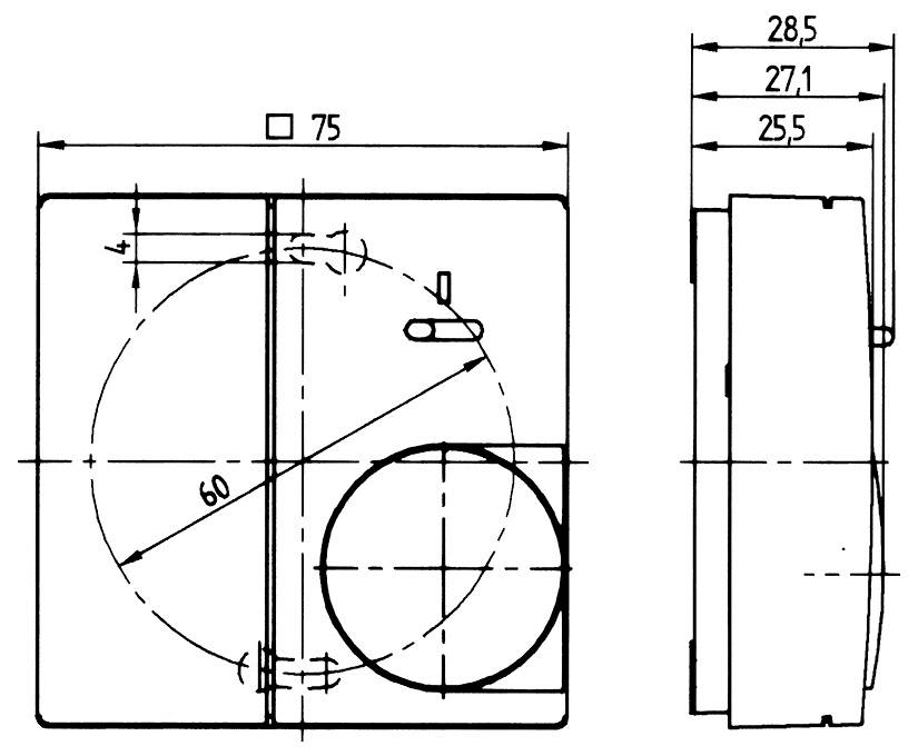 INSTAT 868-r1 Eberle Funk-Raumthermostat