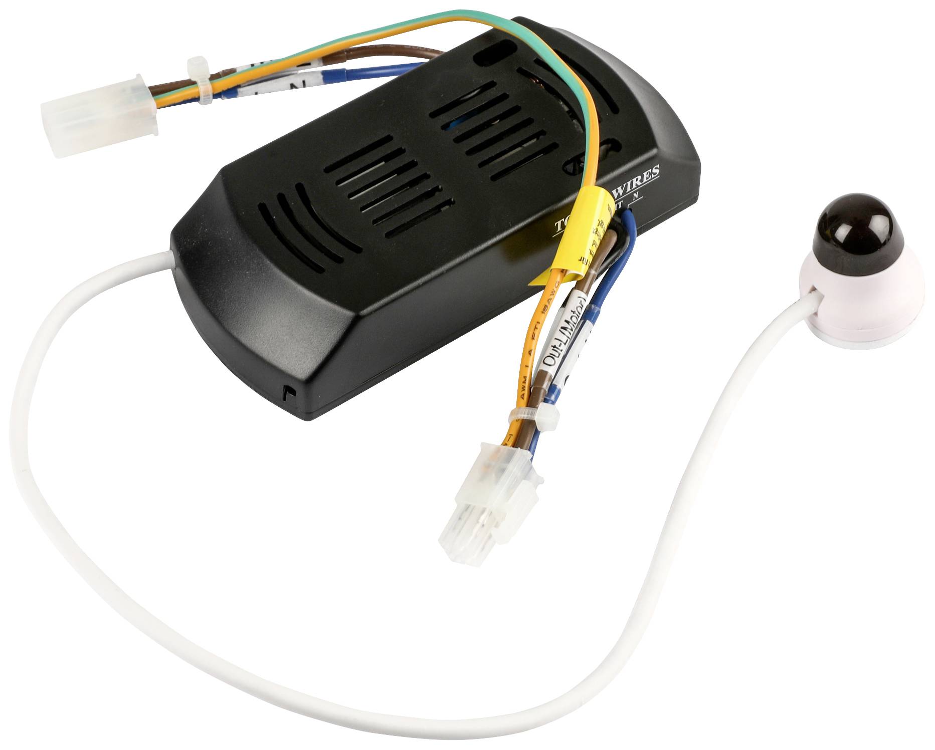 CasaFan FB-IR Basic SW o. Dimmung ESL Deckenventilator-Fernbedienung Schwarz, Weiß