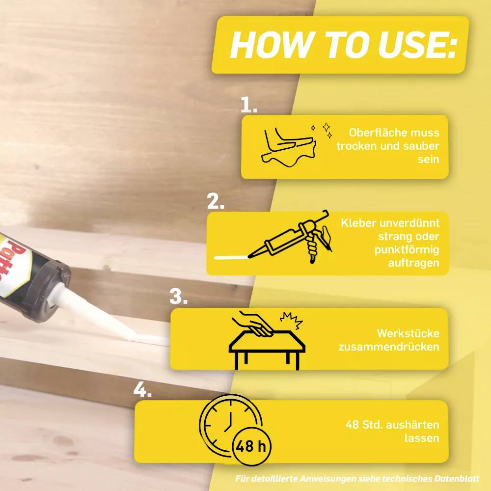 Pattex KLEBEN STATT BOHREN Kleber PKB40 400 g