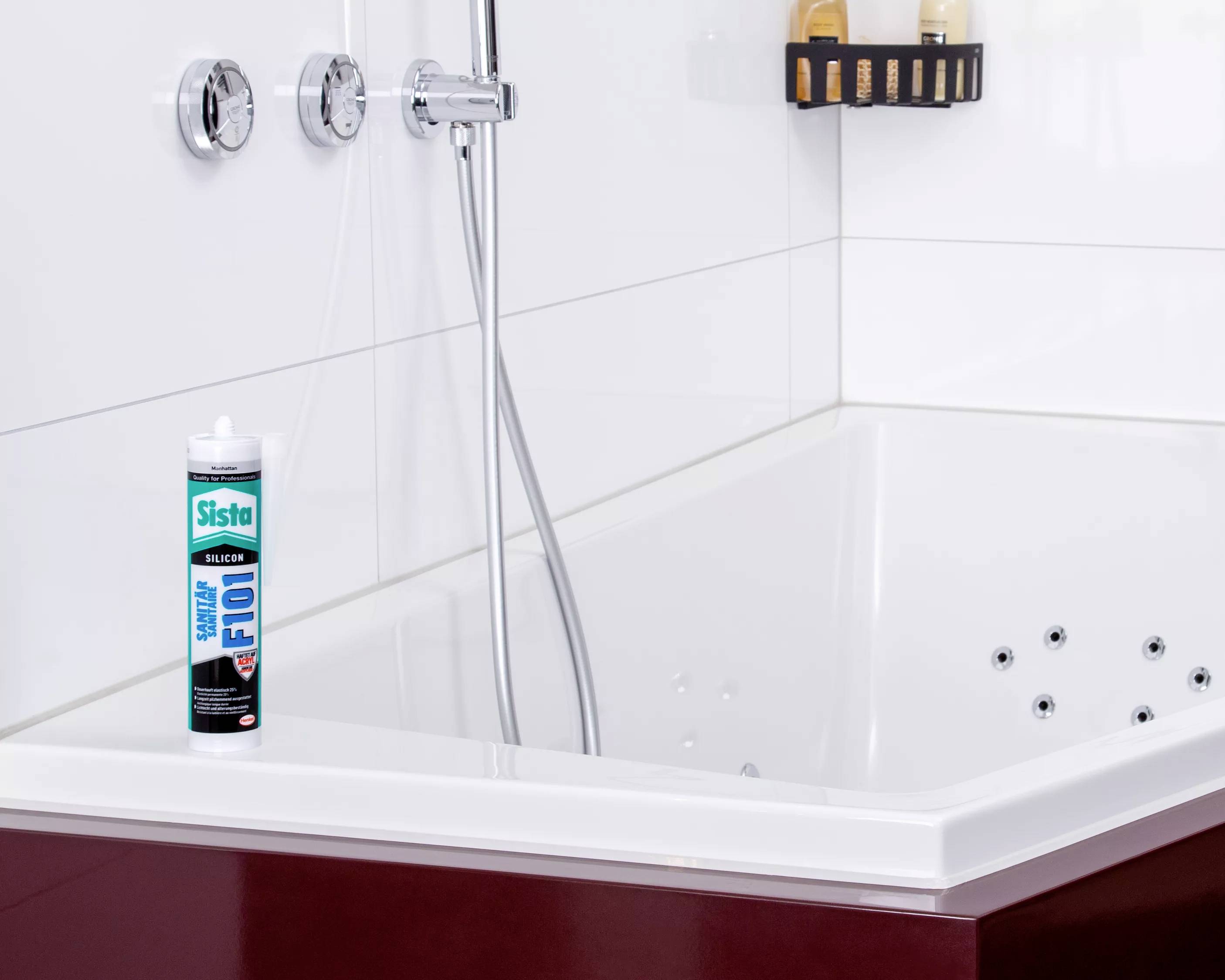 Sista F101 Sanitär-Silikon Herstellerfarbe Manhattan L21MH 300ml