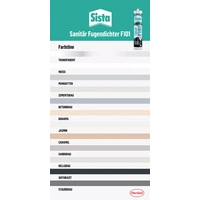 Sista F101 Sanitär-Silikon Herstellerfarbe Beton-Grau L21BT 300ml Sista F101 Sanitär-Silikon Herstellerfarbe Beton-Grau L21BT 300ml