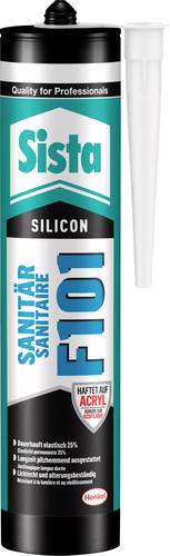 Sista F101 Sanitär-Silikon Herstellerfarbe Beton-Grau L21BT 300 ml