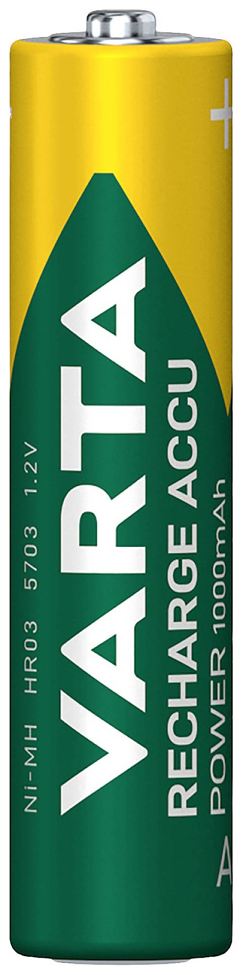 Varta RECH.AC.Power AAA1000mAh BLI4 Micro (AAA)-Akku NiMH 1000 mAh 1.2 V 4 St.