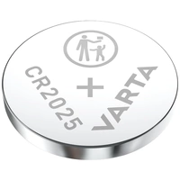 Varta Knopfzelle CR 2025 3V 2 St. 157 mAh Lithium LITHIUM Coin CR2025 Bli 2 Varta Knopfzelle CR 2025 3V 2 St. 157 mAh Lithium LITHIUM Coin CR2025 Bli 2
