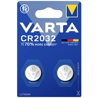 Varta Knopfzelle CR 2032 3V 2 St. 220 mAh Lithium LITHIUM Coin CR2032 Bli 2 Varta Knopfzelle CR 2032 3V 2 St. 220 mAh Lithium LITHIUM Coin CR2032 Bli 2