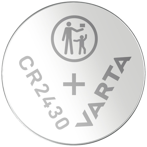 Varta Knopfzelle CR 2430 3V 2 St. 290 mAh Lithium LITHIUM Coin CR2430 Bli 2