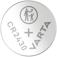Varta Knopfzelle CR 2430 3V 2 St. 290 mAh Lithium LITHIUM Coin CR2430 Bli 2 Varta Knopfzelle CR 2430 3V 2 St. 290 mAh Lithium LITHIUM Coin CR2430 Bli 2